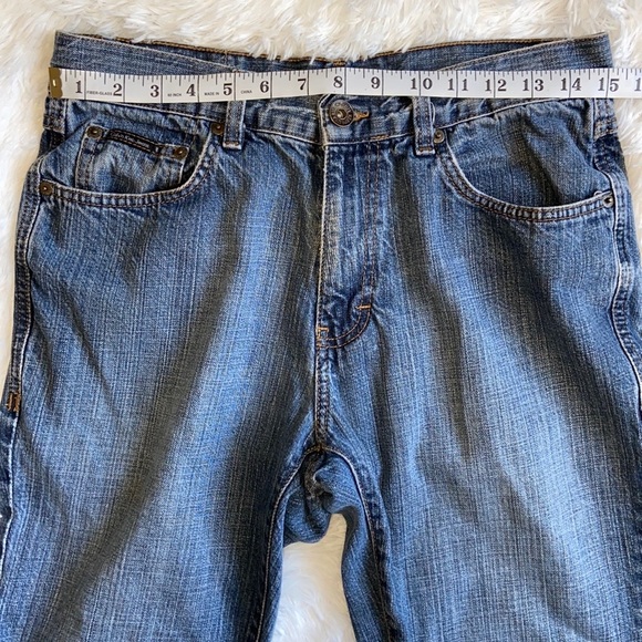 Calvin Klein Jeans Low-Rise Straight Leg Blue Jeans Size 30 - Picture 10 of 14